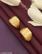 Pack of 2 Gold Rings for Women 
