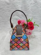 Canvas Handbag for Women (Multicolor)