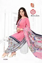 वीमेन अन्स्टिचड ड्रेस मटेरियल सूट 