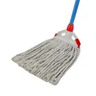 DASH Clip Mop Premium , Cotton -250 grm ,7 inch Clip semi virgin ,4feet iron Road