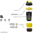 Plastic Gym Shaker and Sipper 