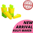 6 Pcs Plastic Ice Makers, Green, Set of 1
