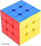 Plastic Rubik Cube (Multicolor)