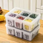 6 Section Storage Container for Kitchen 