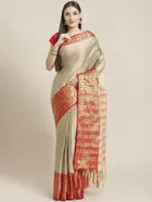 Cotton Embellished Saree for Women 