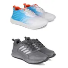 Sports Shoes for Men, Multicolor, Pack of 2 