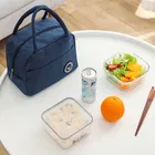 Insulated Tiffin & Lunch Bag, Pink & Blue Combo Set of 2