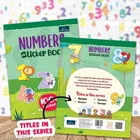 Numbers Sticker Book for Kids | Early Learning Sticker Activity Book to Learn Counting 1-100 | Interactive Number Recognition Workbook for Toddlers Preschool Nursery Kindergarten | Brain Development Hands-On Learning Fun with Colorful Stickers