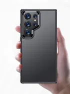 Artificial Leather Samsung Galaxy S24 Ultra 5G Back Cover 