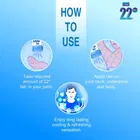 वी-जॉन 22 डिग्री कूलिंग टैल्क बीट द हीट नीम,सैंडल एंड मिंट, 300 g