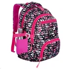 Zigzag Kids Girls Printed Backpack, Stylish & Functional for School and Travel 