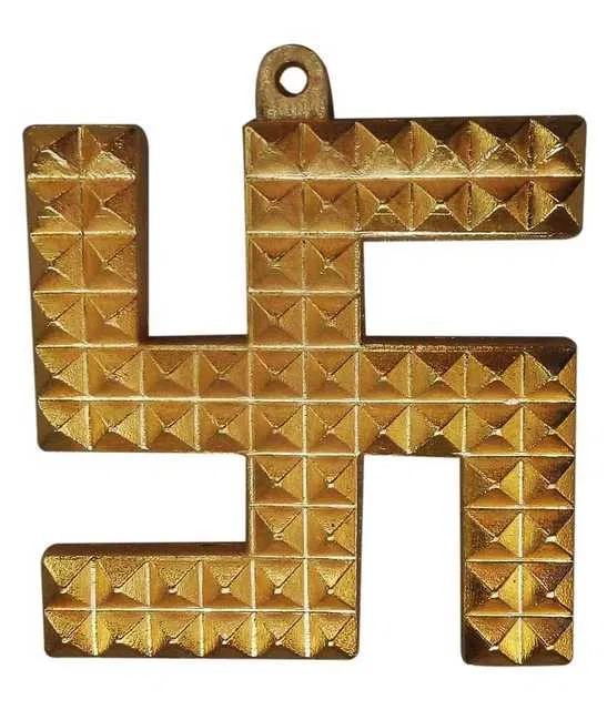 BHARDWAJ RETAILS Vastu Pyramids Swastik (Assorted) (Pack of 1) (BR39)