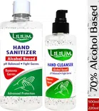 Alcohol Based Hand Sanitizer & Cleanser Set (Pack of 2) (720 ml) (GCI-387)