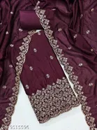 Vichitra Silk Punjabi/All Over Suits for Women 