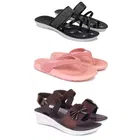 Combo of Flats with Slippers & Sandals for Women 