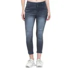 Denim Jeans For Women, DARK GREY 