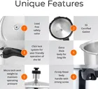 LEORON Aluminium OuterLid Pressure Cooker 