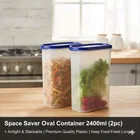 Space Saver Oval Container 2400ml 