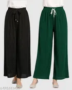 Palazzos for Women, Pack of 2 