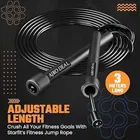 Speed Skipping Rope for Fitness, Cardio & Weight Loss ,