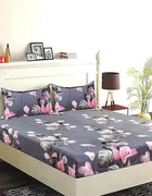 Polycotton Elastic 88x88in Bedsheet 