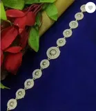 Rajasthani Meenakari Peacock Design Necklace & Haar Combo set, Golden