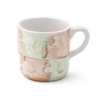 Ceramic Tea & Coffee Cup, White, Pack of 6 