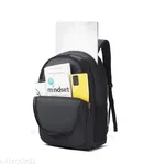 Polyester Backpack with Cross Body Bag for Men, Black & Blue, Set of 2