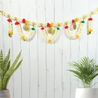 Mangal Bhavan Handmade Flower Colourful Bandhanwar Toran, 1 pc