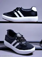 Shoetopia Girls Sneakers Black 