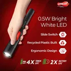 EVEREADY DL 40 0.75W LED Torch, Black, 33 cm