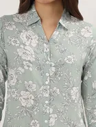 Rayon Printed Shirt for Women 