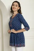 Cotton Printed Top for Women 
