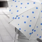 Dot Printed Umbrella 21 Inch [Multicolor, J Handle]