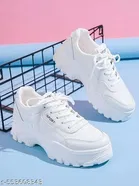 Shoetopia Girls Sneakers - White 