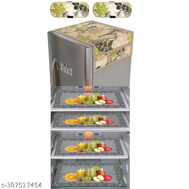 Fridge Cover Set (Multicolor, Set of 7)