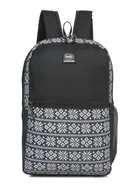 Mindesa Smart Unisex 1+1 Pocket Basic/School/Multipurpose Bagpack 15 L (Black-grey)