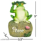 Resin Decorative Frogs Showpiece 