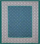 Sanganeri Jaipuri Traditional Printed Double Bed Sheet with 2 Pillow Covers 