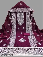 Chanderi Cotton Embroidered Punjabi/All Over Suits for Women 