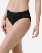 Cotton Printed Briefs for Women, Pack of 1 