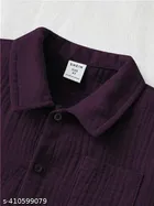Cotton Spandex Shirt and Short Set for Boys 
