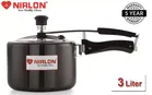 Nirlon Hard Anodised Aluminium Inner Lid Pressure Cooker 