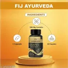 Fij Ayurveda 60 Pcs Grapes Seed Capsule