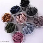 Nylon Hair Rubber Bands for Women, Pack of 72 