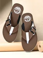 Sliders for Men, Brown 