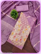 Embroidered Floral Patiala Suit for Women 