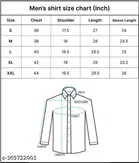 Solid Cotton Shirt Fabric for Men 