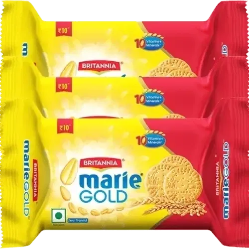 ब्रिटानिया मैरी गोल्ड बिस्किट 73.8 g (सेट ऑफ 3)