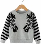 Cotton Printed Sweatshirt for Kids 